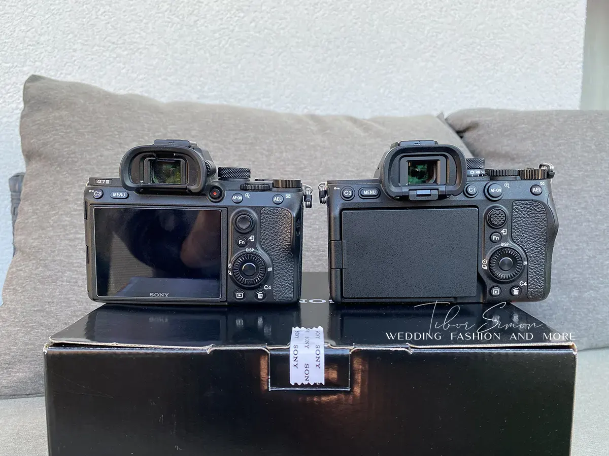 Sony A7 IV teszt, Sony A7 III összehasonlítás.