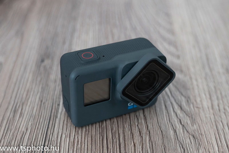 GoPRO Hero 6 Black teszt - a kupak levételének megoldása.